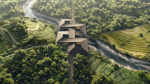 Architectural concept rendering of the Gelephu Mindfulness City development